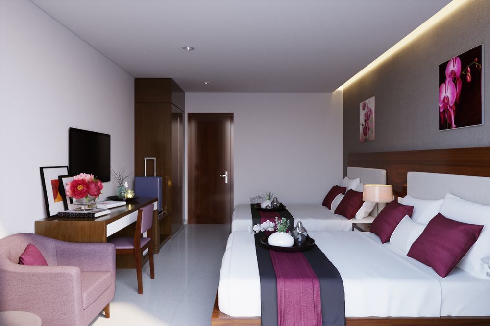 Bantique Hotel Дананг Экстерьер фото